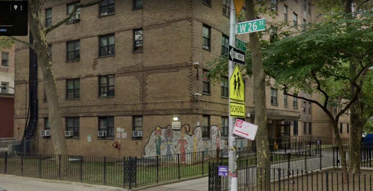 Nyc housing authority building where child fell six floors did not have required window guards - photo licensed by shore news network.