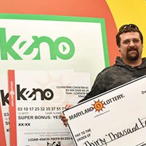 Maryland lottery player wins $30,048 playing keno at horseshoe pub in kingsville - photo licensed by shore news network.