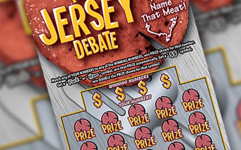 Pork roll is so Jersey, there's now a lottery ticket for it