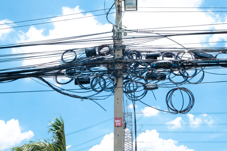 Ocean county has a low-hanging cable problem, commissioner says - photo licensed by shore news network.