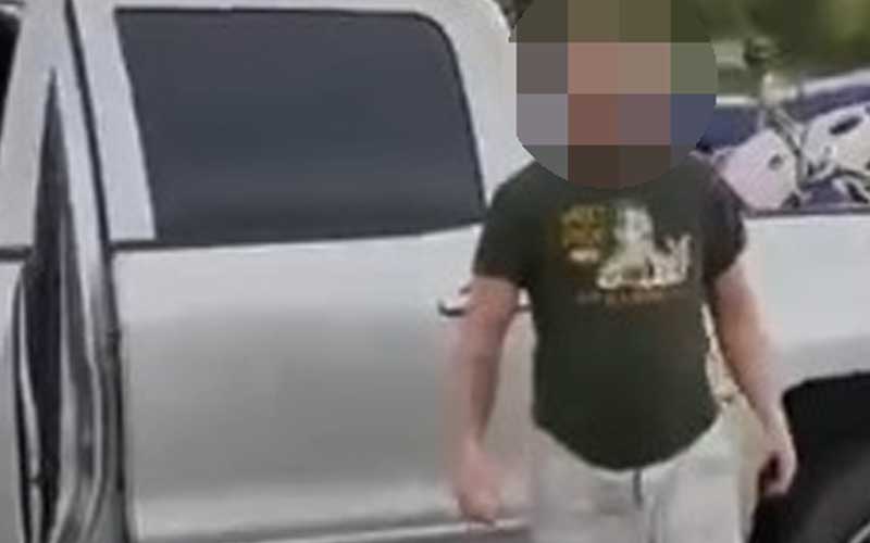 Police searching for man who punched teen who scolded his child for riding his bike too close