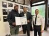 Philadelphia eagles' star honored for generation donation to atlantic city pd