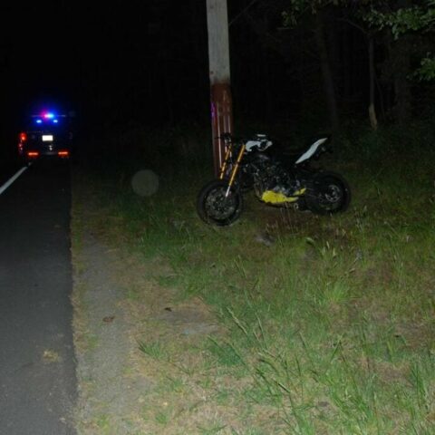 Man injured, deer killed in manchester motorcycle crash - photo licensed by shore news network.