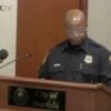 Crime is down in norfolk, police chief reports
