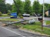 Traffic alert: downed utility pole causing delays in roanoke