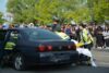 Bayonne police department hosts mock accident at high school to promote safe driving