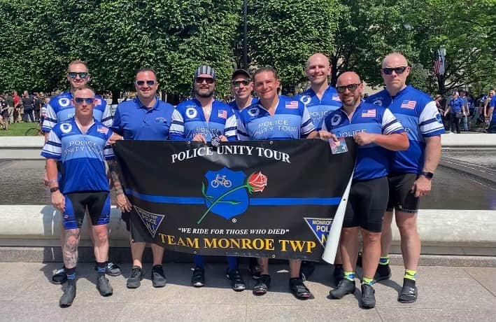 Monroe police officers finish long bicycle journey to D.C. in annual Police Unity Tour