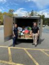 Ocean township police help distribute food to those in need