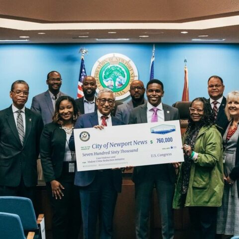 Newport news receives $760,000 to support violence reduction - photo licensed by shore news network.