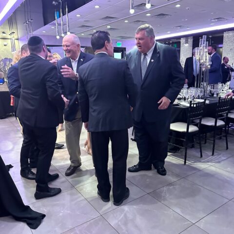 Hill and ambrosio continue battle for orthodox bloc vote in toms river - photo licensed by shore news network.
