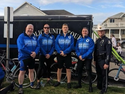 Four Wall Township police officers embark on annual Police Unity Tour