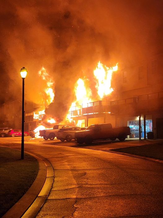 Massive overnight fire At Seven Trails Displaced 18 people Massive overnight fire At Seven Trails Displaced 18 people