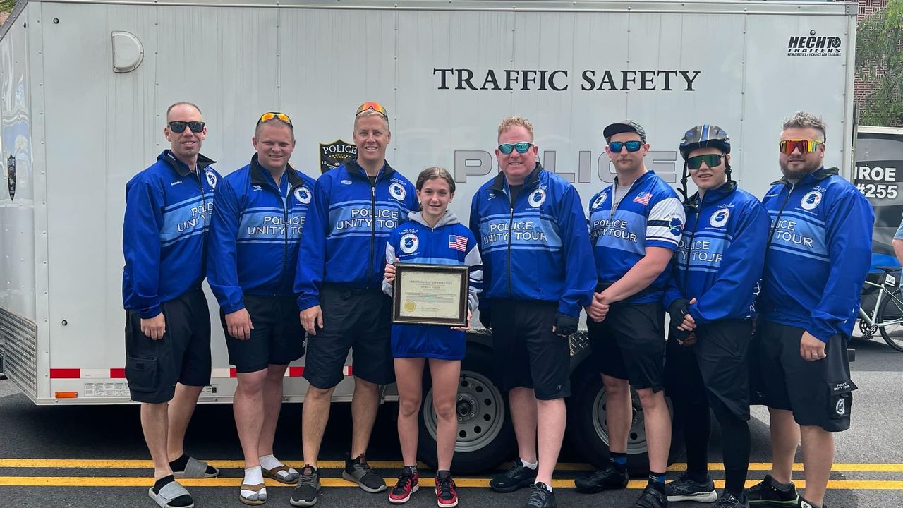 Brick Police embark on 300 mile journey to D.C. to honor fallen officers
