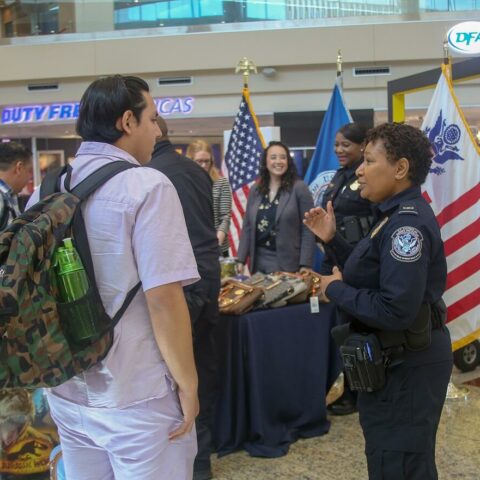 Cbp atlanta delivers counterfeit awareness to airport travelers - photo licensed by shore news network.