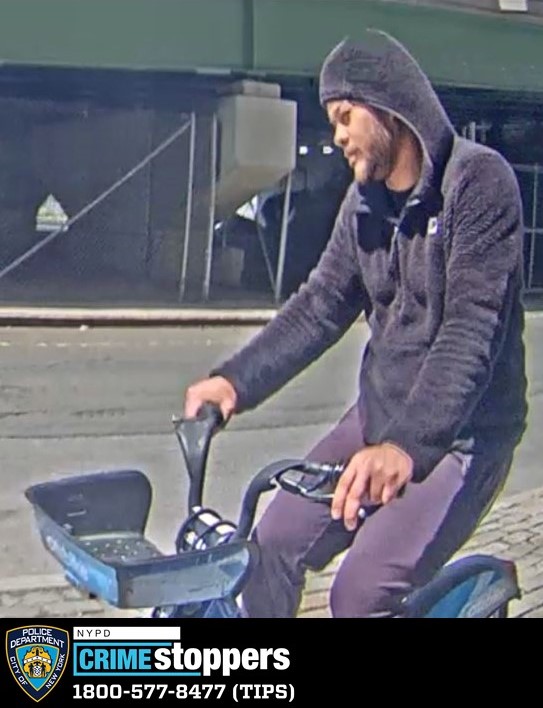Brazen thief using Citibike to rob victims of expensive headphones in Manhattan