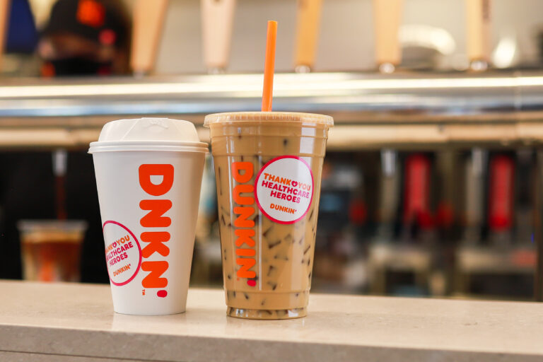 Free dunkin coffee for greater philadelphia healthcare workers - photo licensed by shore news network.