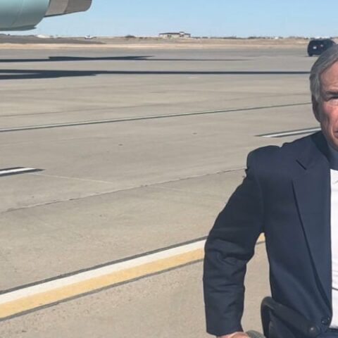 Nyc mayor eric adams claims texas gov. Greg abbott is using the migrant crisis to ‘hurt black-run cities’ - photo licensed by shore news network.