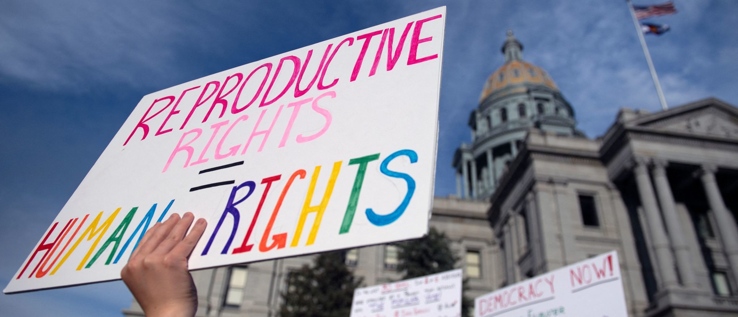 ‘A Tactical Decision’: Left-Wing Activists See State Courts As Avenues To Advance Their Agendas Abortion rights activists protest in front of the Colorado State Capitol in Denver, Colorado on June 27, 2022, four days after the US Supreme Court striked down the right to abortion.