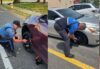 Brick police officers help motorists with flat tires, commended by department