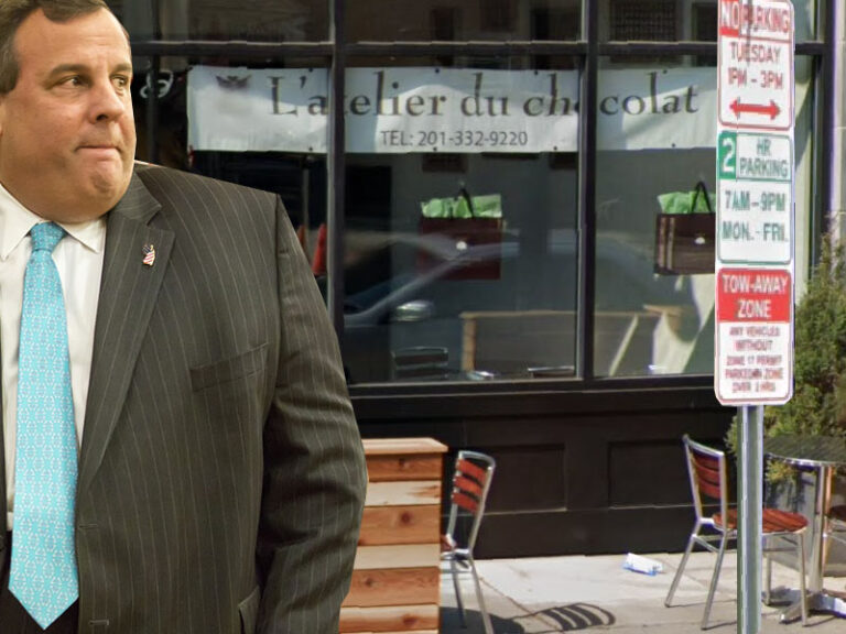 Chris christie settles outstanding fine issued near upscale jersey city chocolatier and pastry shop - photo licensed by shore news network.