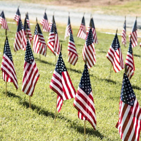 Flag ceremony at once forgotten african american civil war hero cemetery planned - photo licensed by shore news network.