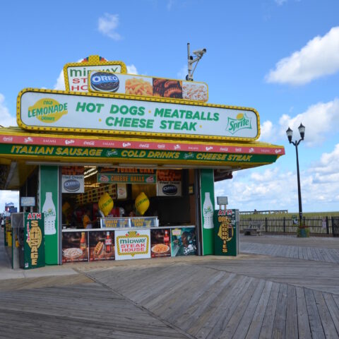 Cheesesteaks and boardwalks: it's a new jersey thing - photo licensed by shore news network.