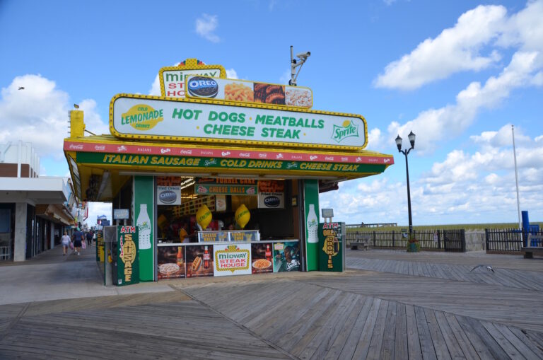 Cheesesteaks and boardwalks: it's a new jersey thing - photo licensed by shore news network.