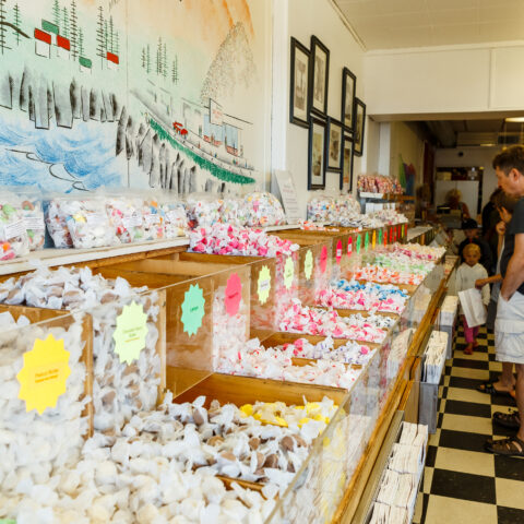 Summer is unofficially here and salt water taffy is on standby at the jersey shore - photo licensed by shore news network.