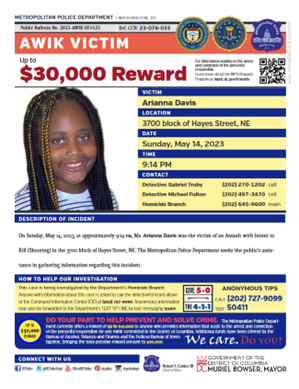 10-Year-Old Girl Gravely Injured In D.C. Shooting 10-Year-Old Girl Gravely Injured In D.C. Shooting
