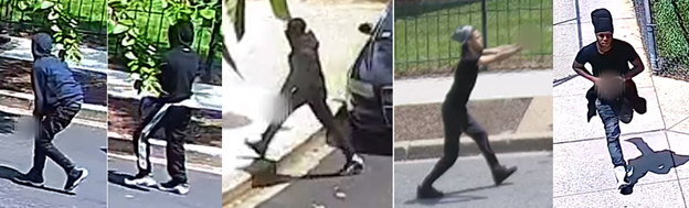 D.C. Police Searching For Four Suspects Involved in Woman's Shooting D.C. Police Searching For Four Suspects Involved in Woman's Shooting
