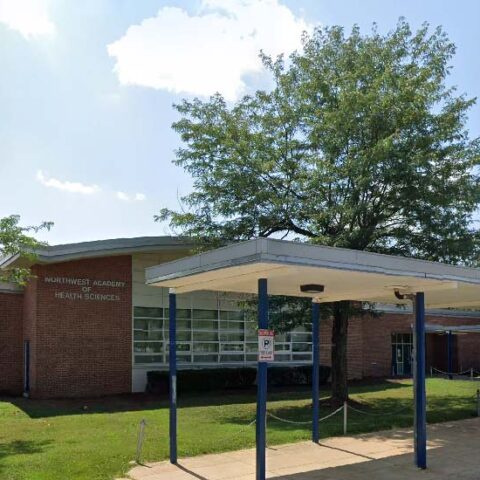 Vandalism forces closure of northwest academy of health sciences - photo licensed by shore news network.