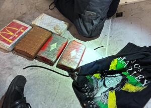 Philadelphia CBP Officers Discover Nearly $400k Cocaine Load on a Flight from Jamaica