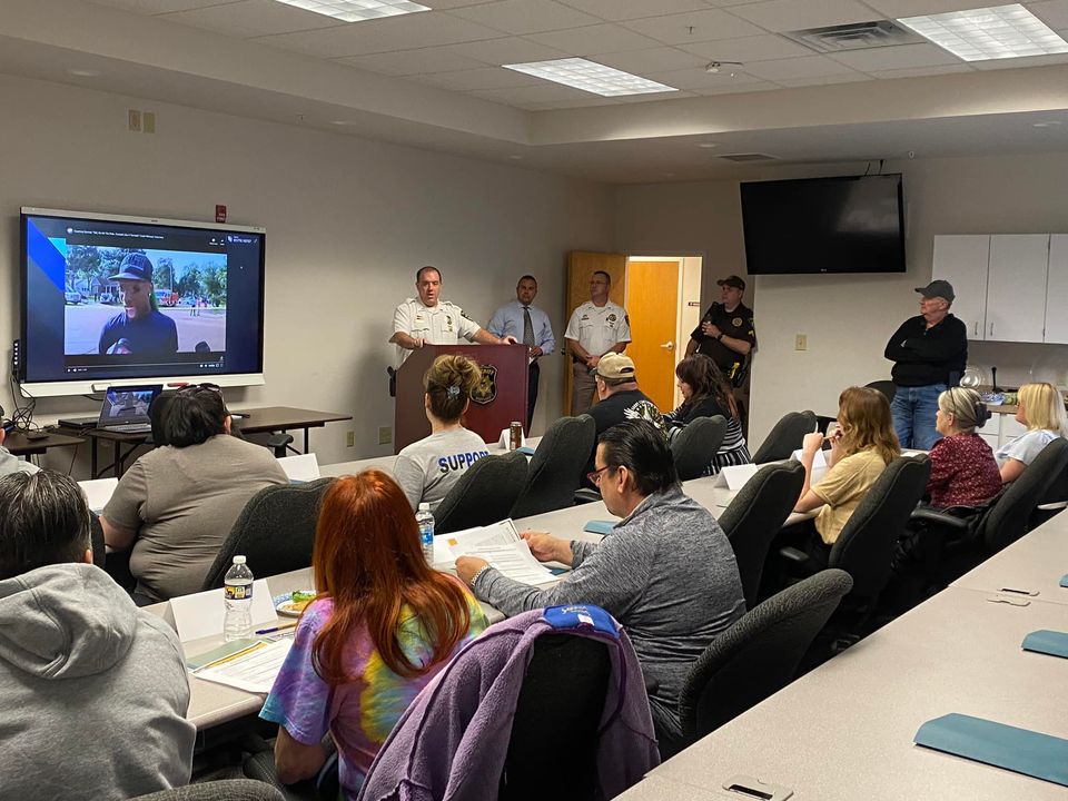 Allegany county residents attend first annual Citizens Police Academy