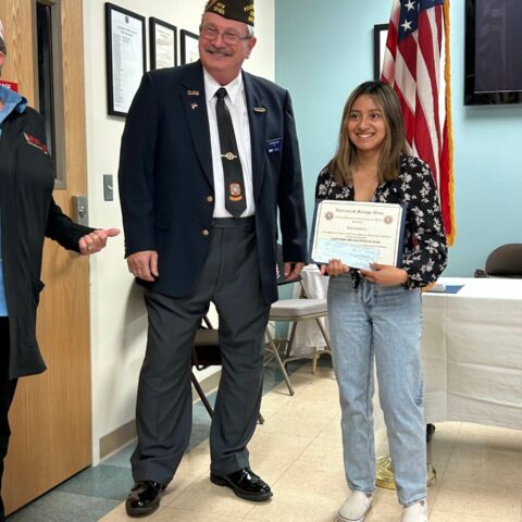 Toms river students honored for veteran projects - photo licensed by shore news network.