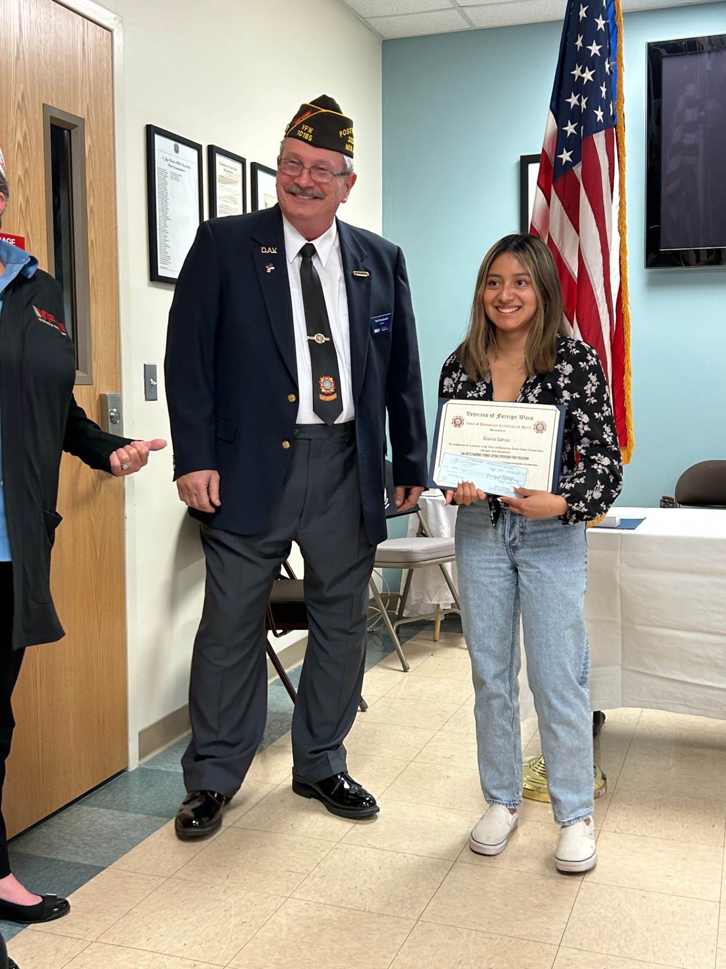 Toms River students honored for veteran projects