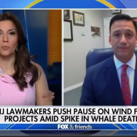 New jersey lawmaker talks wind farms, whale deaths on fox and friends - photo licensed by shore news network.