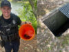 Ducklings Rescued from Storm Drain by Virginia Cop