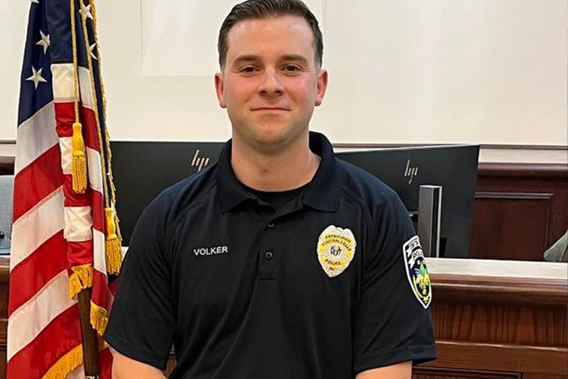Tinton Falls welcomes newest police officer