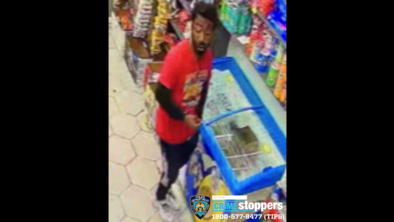 Knife-wielding suspect robs bodega in brooklyn - photo licensed by shore news network.