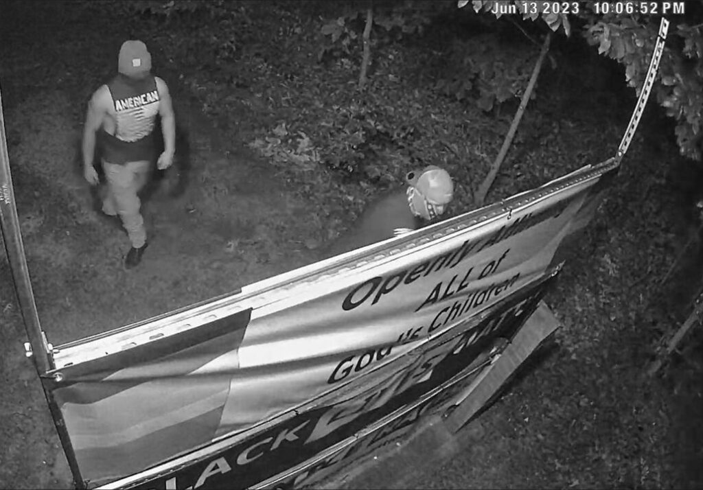 Church Property Vandalized in Odenton
