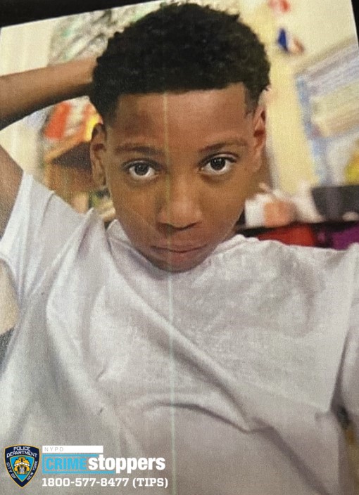 12-year-old boy reported missing in the Bronx