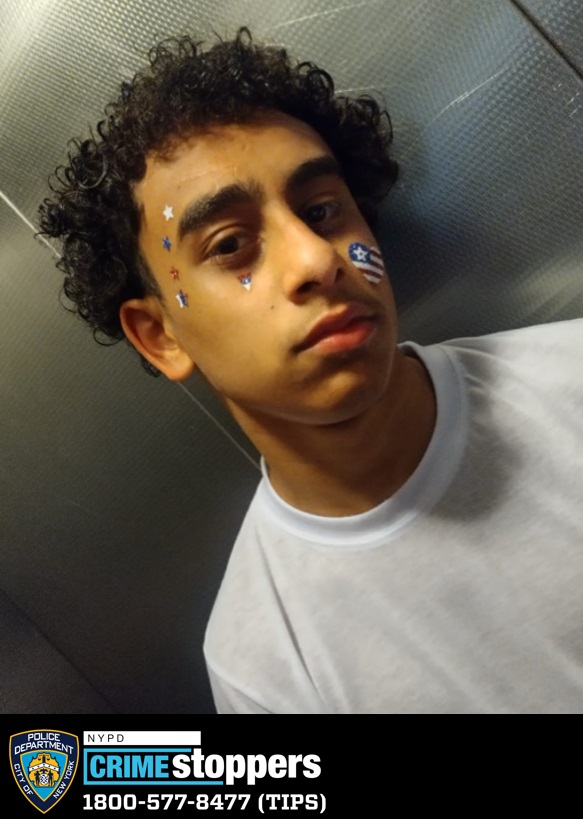 16-year-old reported missing in the Bronx