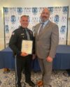 Detective receives valor award for saving infant's life