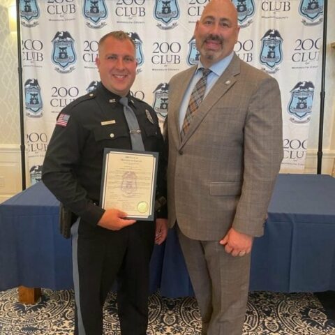 Detective receives valor award for saving infant's life - photo licensed by shore news network.
