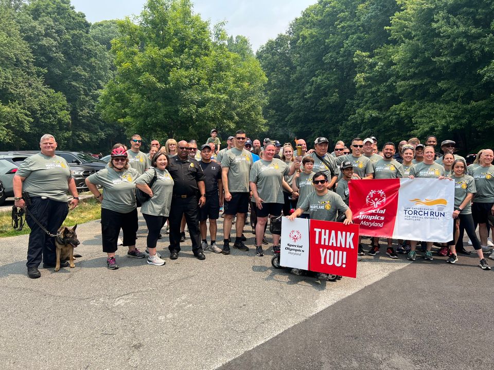 Police join forces with Special Olympics at Rock Creek Park