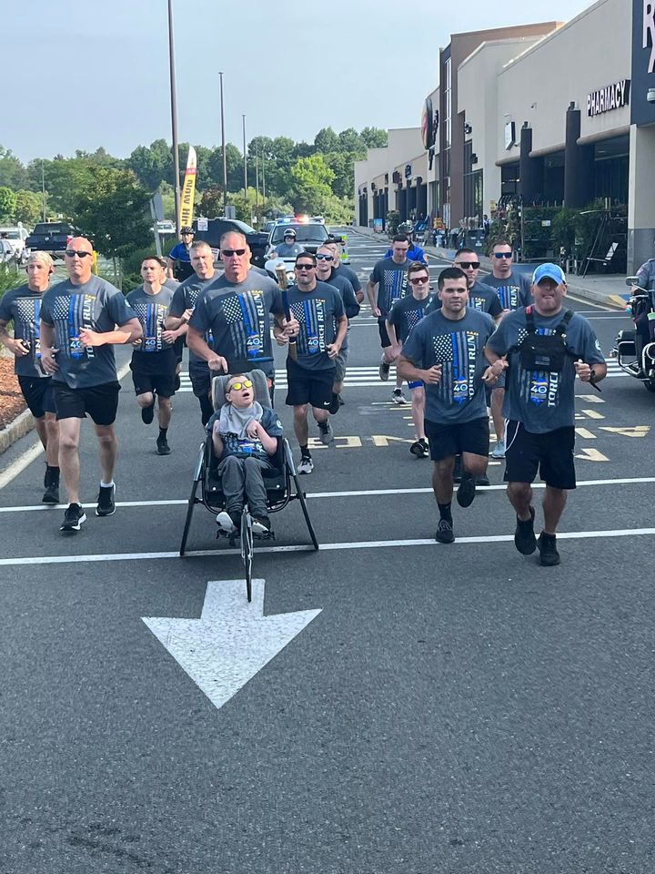 Jackson police officer kick off 40th anniversary Special Olympics Torch Run