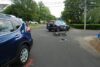 51-year-old on e-bike struck by car after failing to stop at intersection