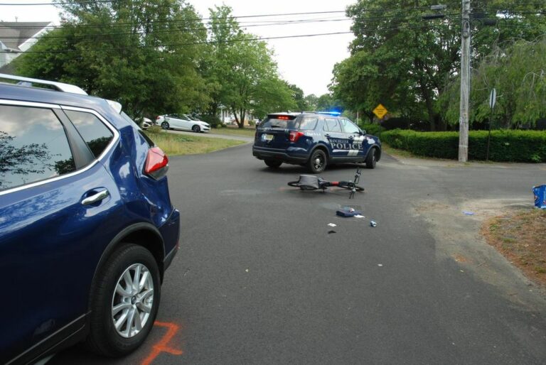 51-year-old on e-bike struck by car after failing to stop at intersection - photo licensed by shore news network.