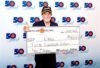 Rockville man strikes gold with $50k win on scratch-off