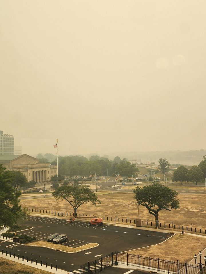 New Jersey state offices close early due to poor air quality